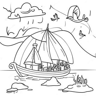 Maceraci Goc Yolculugu Boyama Sayfasi 94334-33554