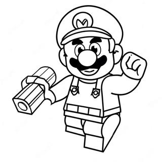 Lego Mario Boyama Sayfaları