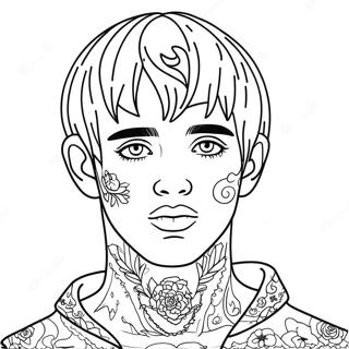 Lil Peep Boyama Sayfaları