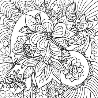 Guzel Rahatlatici Cicek Mandala Boyama Sayfasi 94514 33885