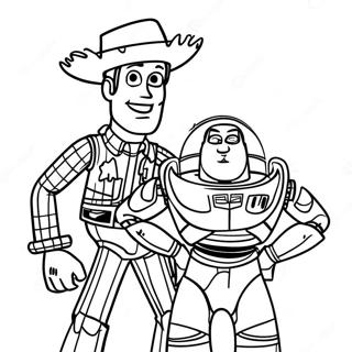 Woody Ve Buzz Isik Yili Macera Boyama Sayfasi 94565-33784