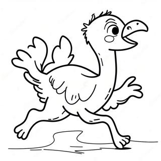 Komik Devekusu Kosma Boyama Sayfasi 94719-34044