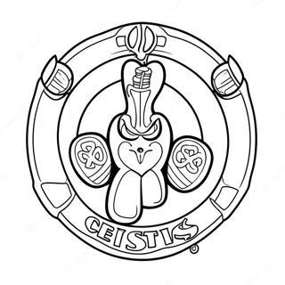Celtics Logosu Boyama Sayfasi 94925-34199