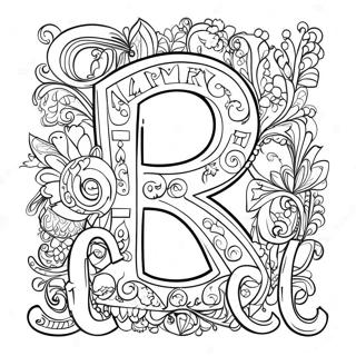 Oyunlu Kiril Alfabesi Boyama Sayfasi 95361 34548