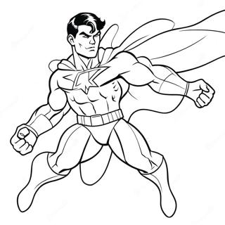Yenilmez Super Kahraman Aksiyon Boyama Sayfasi 95513-34662
