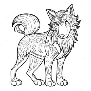 Gorkemli Therian Kurt Boyama Sayfasi 95590 34728