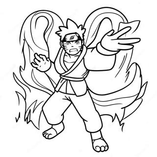 Dokuz Kuyruga Donusen Naruto Boyama Sayfasi 95641-34807