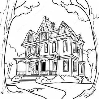 Tuyler Urpertici Disney Perili Malikanesi Boyama Sayfasi 96852-35741