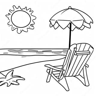 Gunesli Florida Plaji Boyama Sayfasi 97030 36044