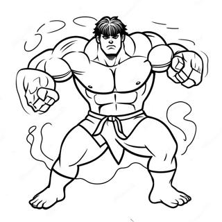 Baki Arenada Dovusurken Boyama Sayfasi 97106-36103