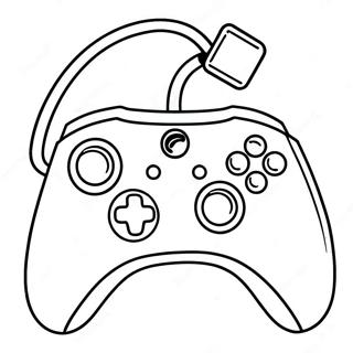Retro Xbox Kontrol Cihazi Boyama Sayfasi 97210-36184