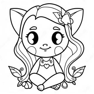 Buyuleyici Karanlik Peri Boyama Sayfasi 97289 36252