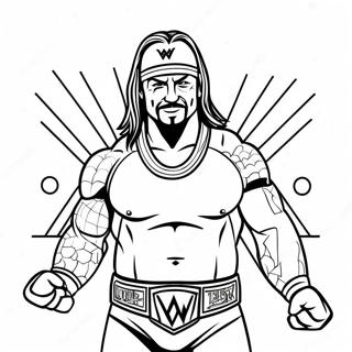 Canli Wwe Sampiyonasi Boyama Sayfasi 97315-36269