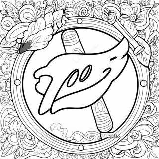 Atlanta Braves Logosu Boyama Sayfasi 97493-36406