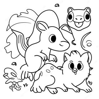 Eglenceli Avustralya Yaban Hayati Boyama Sayfasi 97857 36830