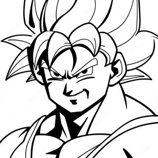 Super Saiyan Goku Boyama Sayfasi 97879-36835