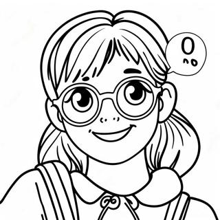 Komik Junie B Jones Boyama Sayfasi 97985 36922