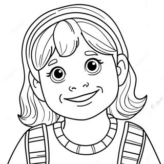 Komik Junie B Jones Boyama Sayfasi 97985 36923