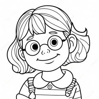 Komik Junie B Jones Boyama Sayfasi 97985 36924