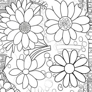 Pop Sanatı Boyama Sayfaları