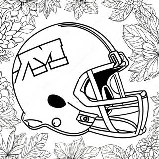 Michigan Futbol Takimi Logosu Boyama Sayfasi 98956-37676