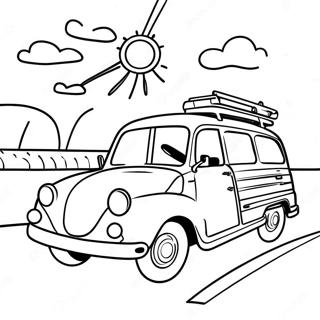 Heyecan Verici Yolculuk Araci Boyama Sayfasi 99473 38087