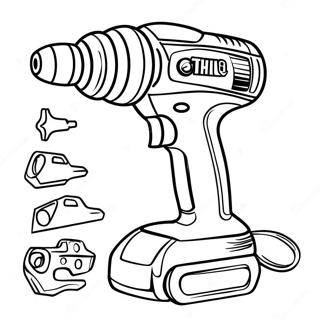 Parlak Elektrikli Aletler Boyama Sayfasi 99601-38182