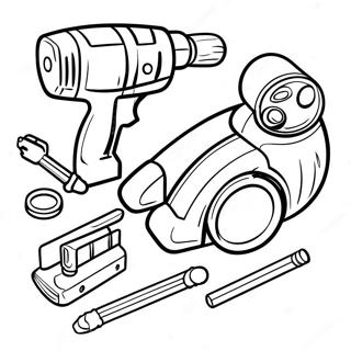 Parlak Elektrikli Aletler Boyama Sayfasi 99601-38183