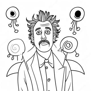Tim Burton Boyama Sayfasi 99778-38506