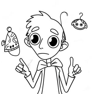 Tim Burton Boyama Sayfasi 99778-38507